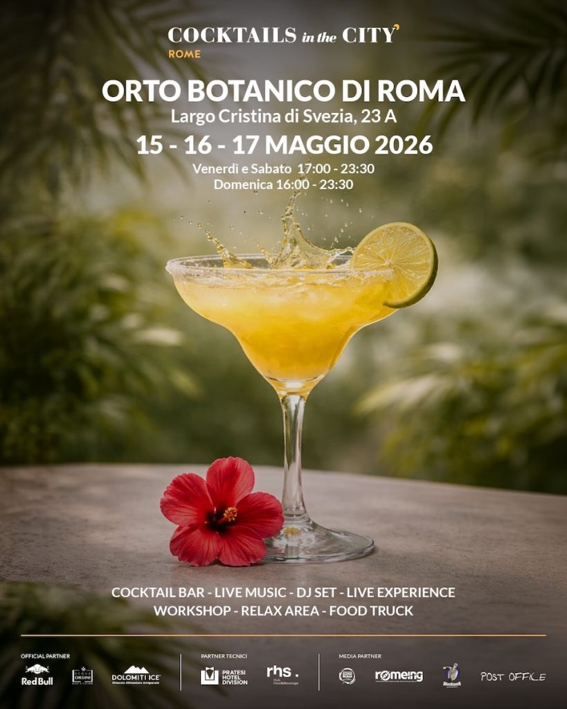 Cocktails In The City sceglie Roma